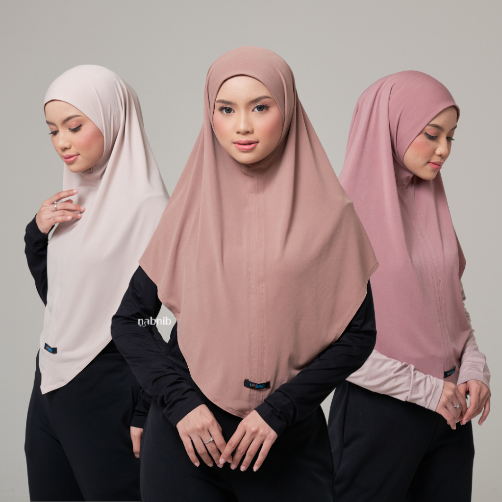 Nabnib - Haura Hijab Daily Bergo Instan