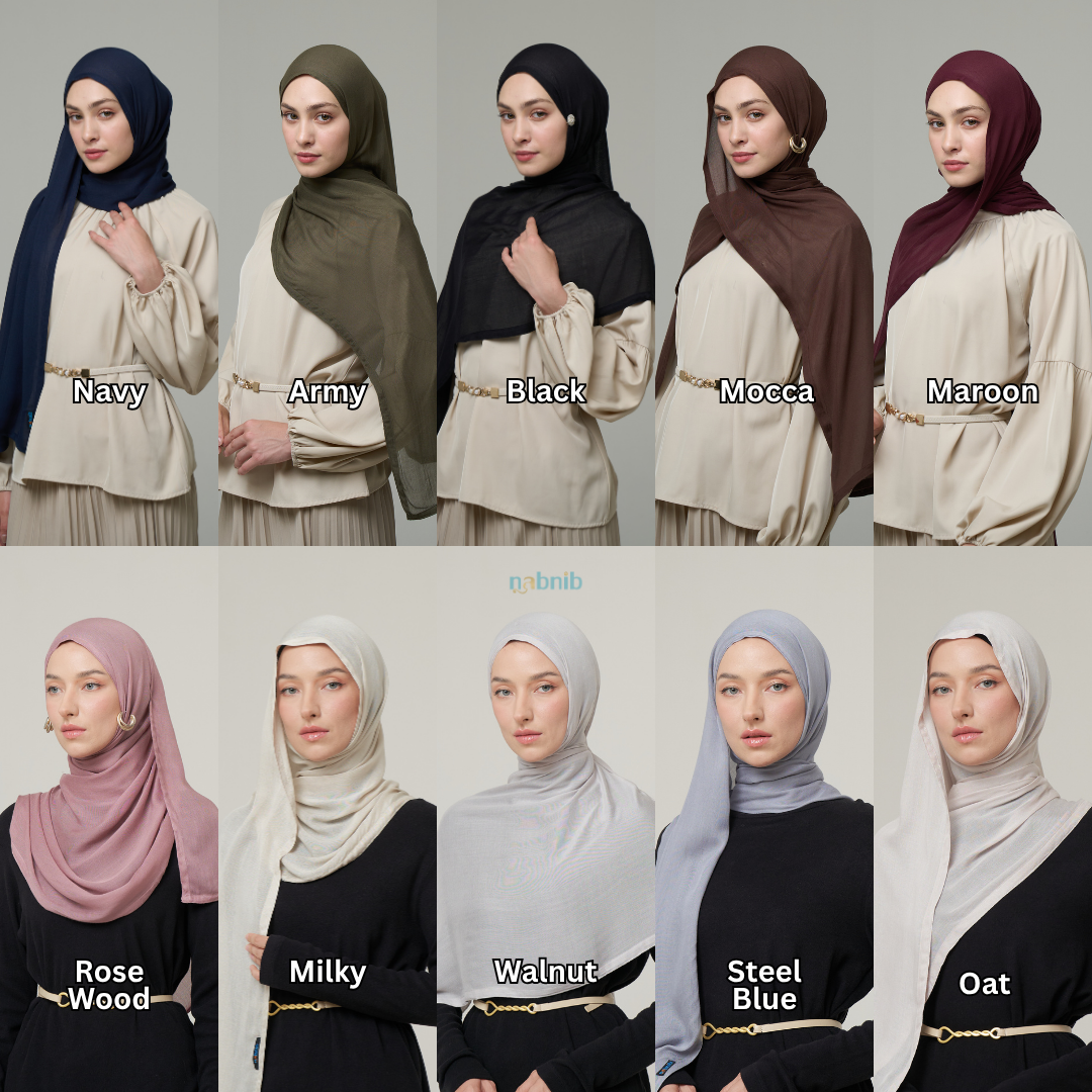 Nabnib - Velina Pashmina Viscose Premium Airtech