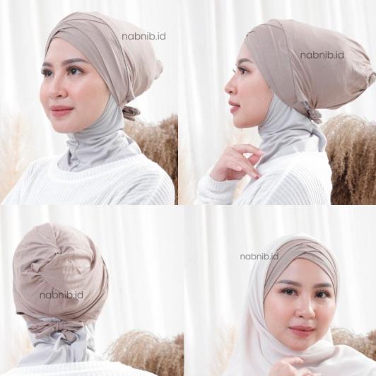 Nabnib - ZIGA Inner Hijab Ciput Silang