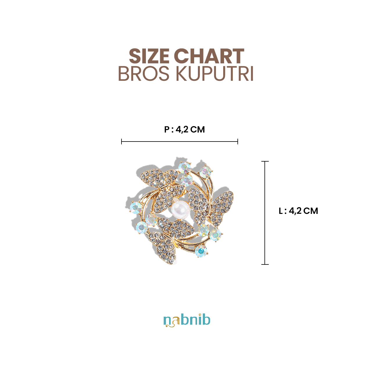 Nabnib - Kuputri Bros Hijab Pin Hijab