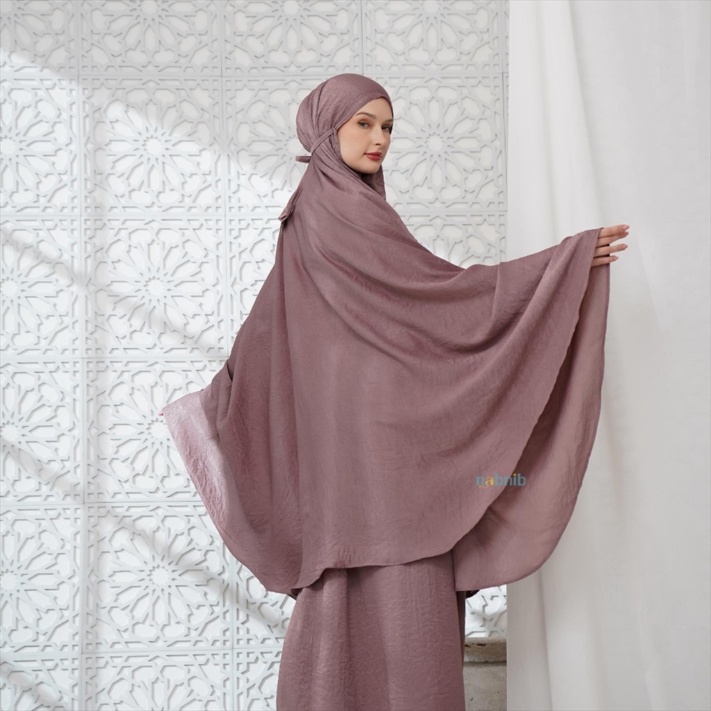 Nabnib - Mukena Kafiya Mukena Dewasa 2in1