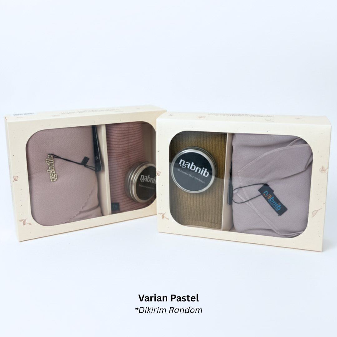Nabnib - Kanza Hampers Hijab  Voal Gift Set Free Softbox eklusive