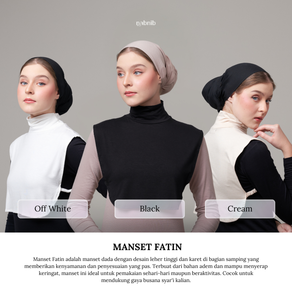 nabnib - Fatin Inner Neck Short HighNeck