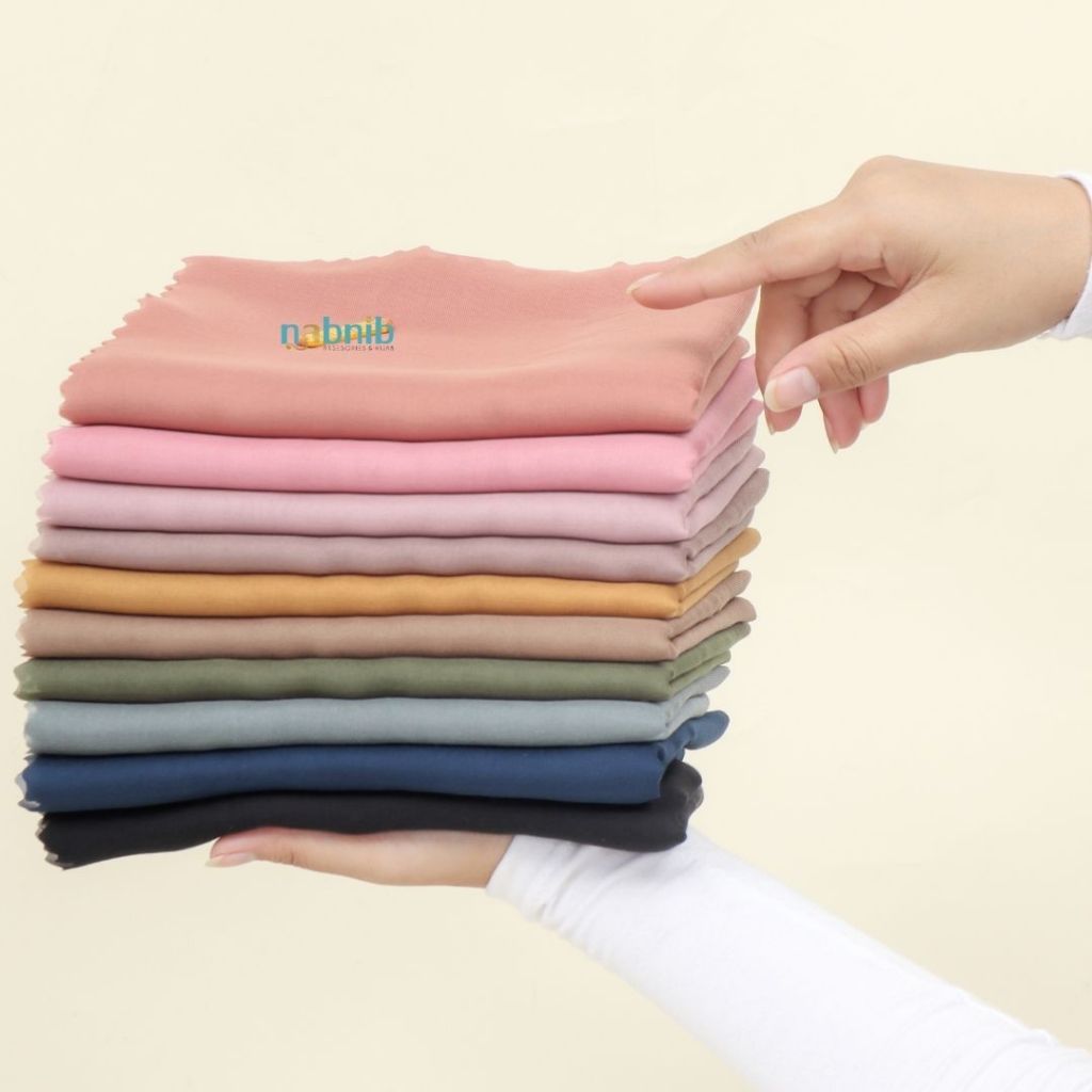 Nabnib - Yola Voal Jilbab Segiempat Paris Ultrafine