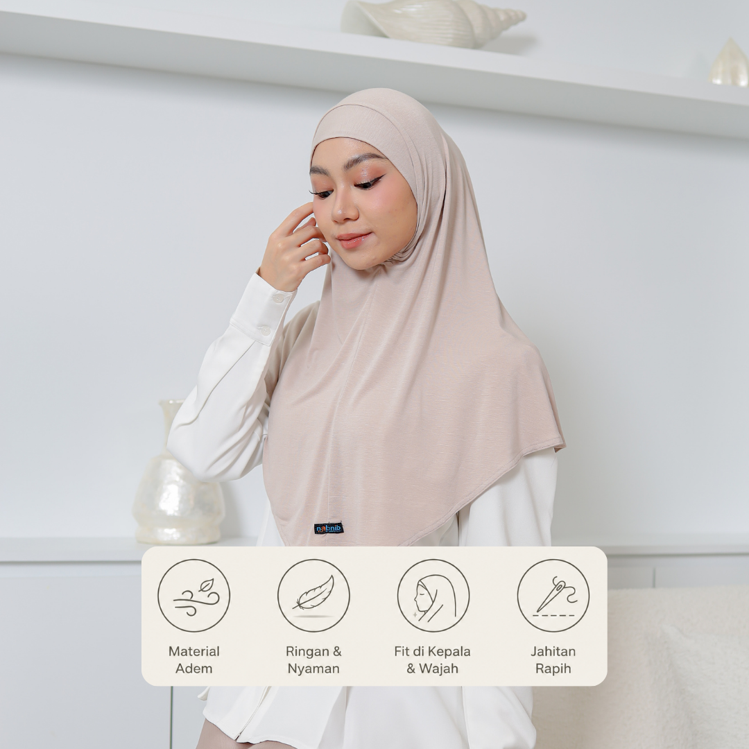 Nabnib – Mira Bergo Instan Karet Dagu Kaos Rayon Coolsense