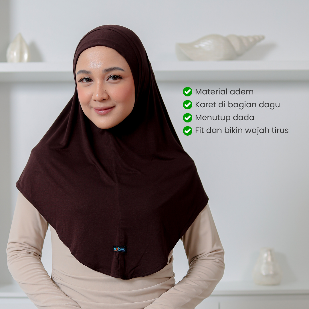 Nabnib – Mira Bergo Instan Karet Dagu Kaos Rayon Coolsense
