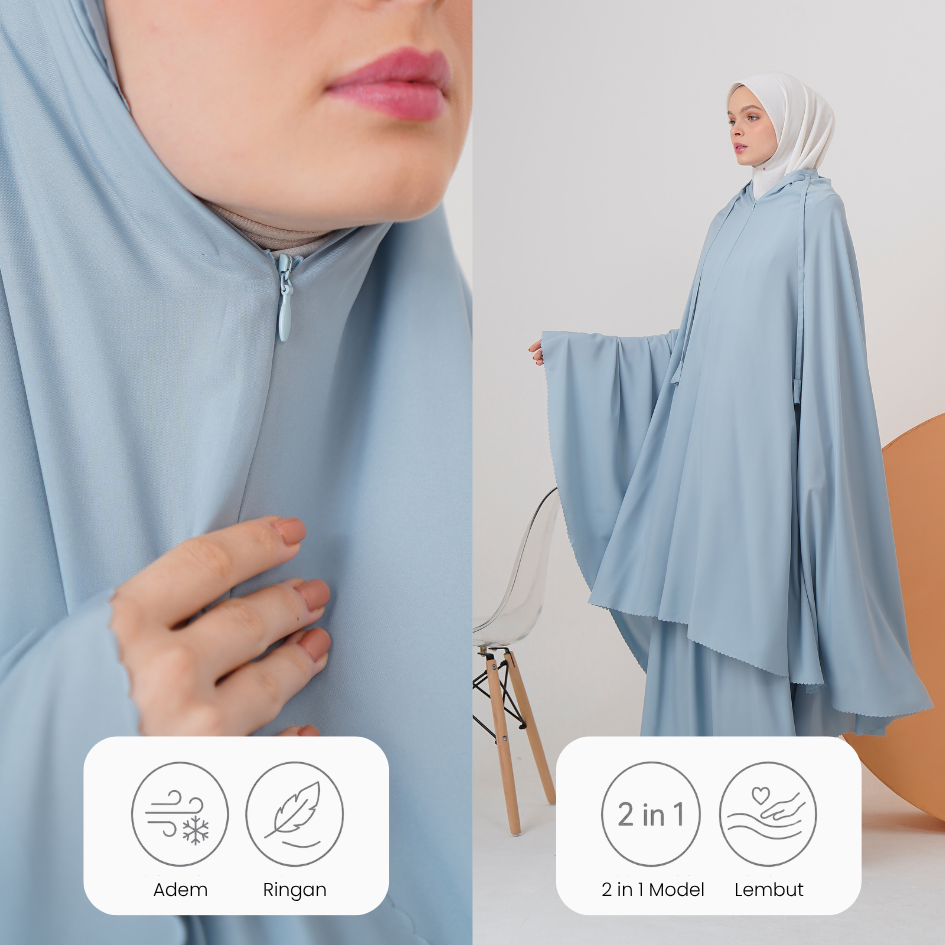 Nabnib - Luni Mukena Traveling Mini 2 in 1