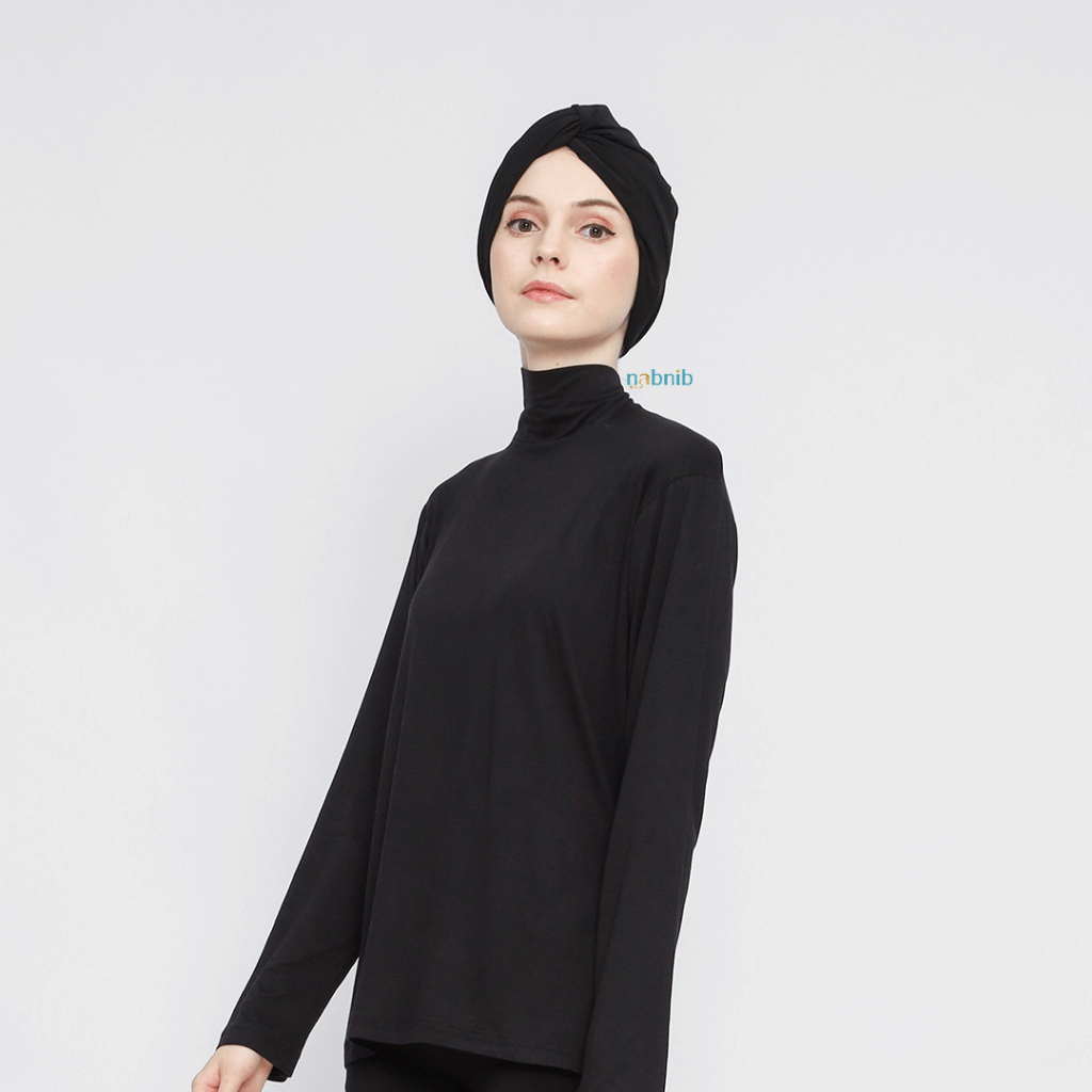 Nabnib - Fuku Baju Manset Long Slevee Turtleeneck Cooling Fiber