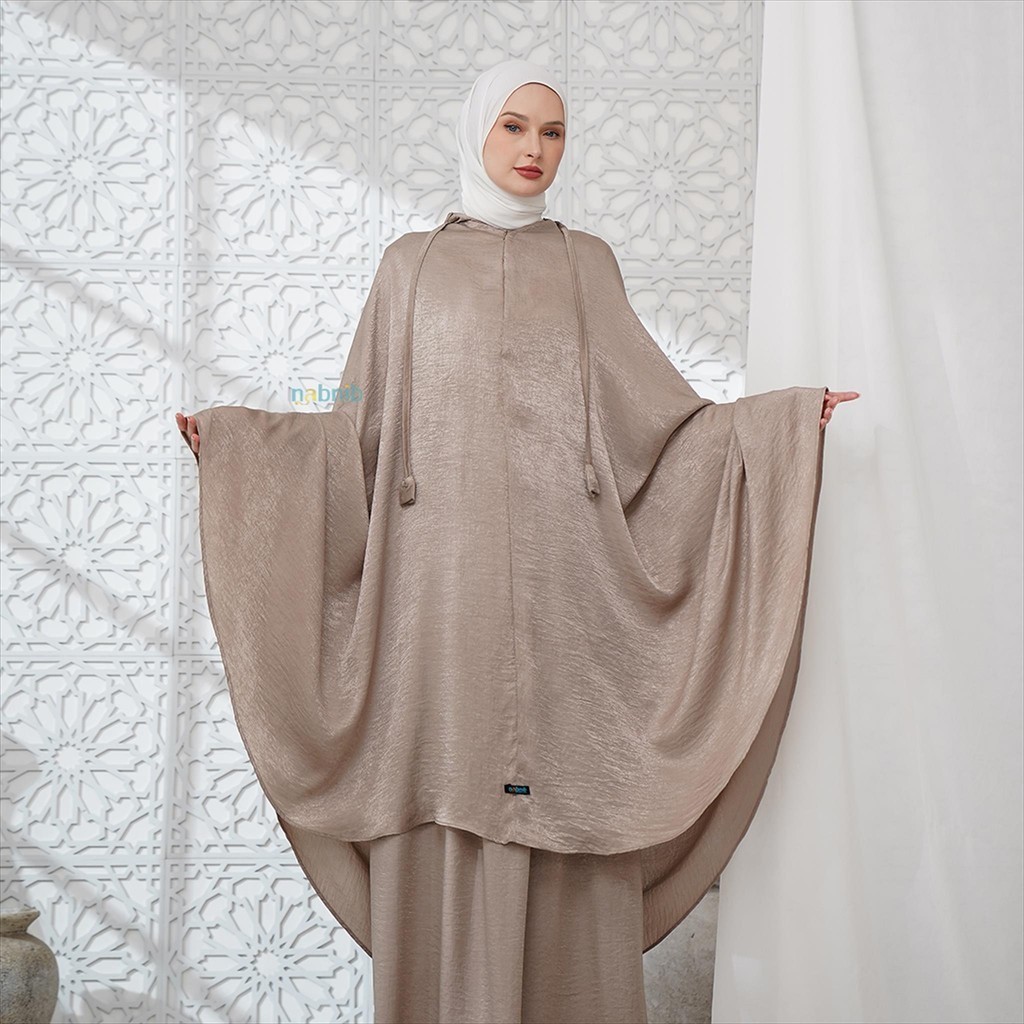 Nabnib - Mukena Kafiya Mukena Dewasa 2in1