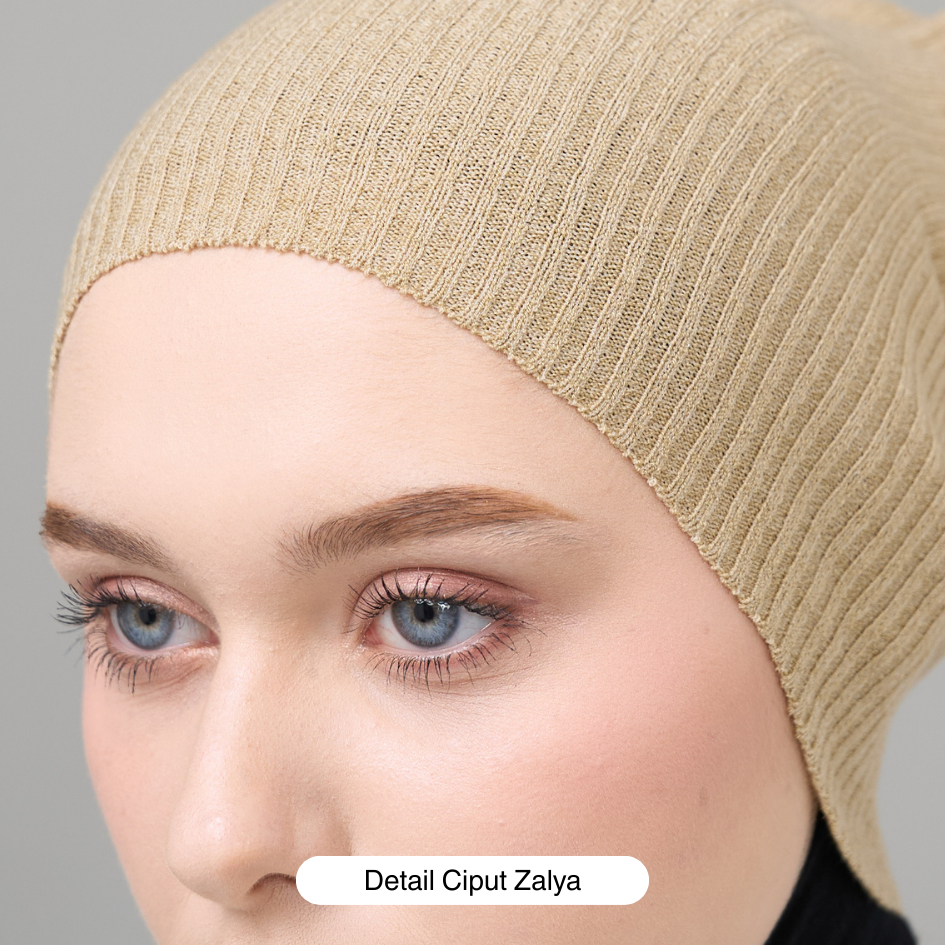 Nabnib - Zalya Ciput Rajut Bandana Inner Hijab Essensial Nyaman