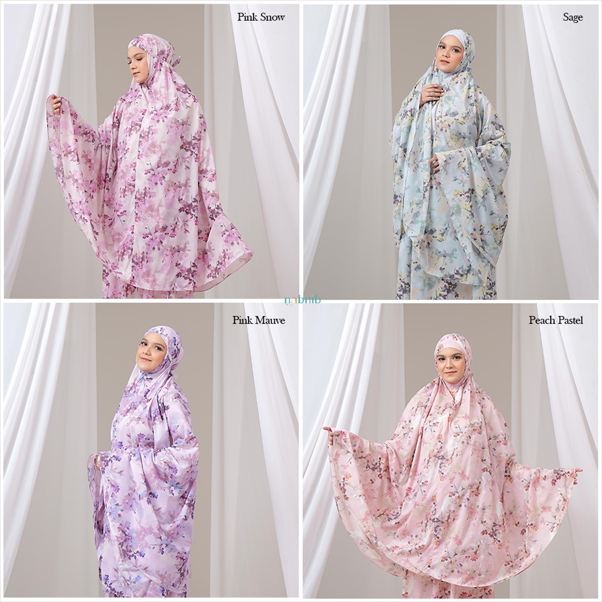 Nabnib - Laisa Mukena Travel Basic & Printed