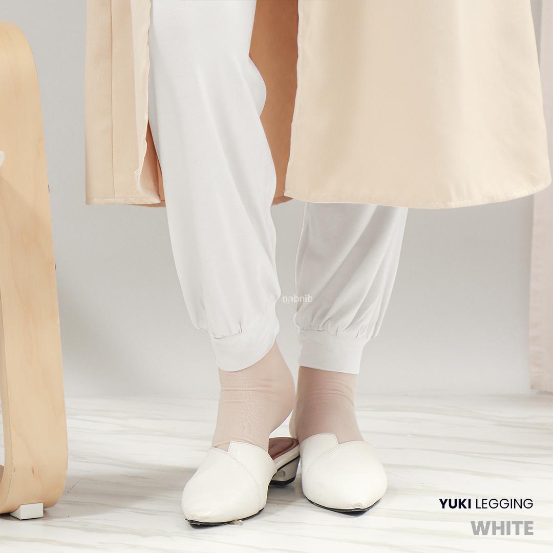 Nabnib - YUKI Legging Wanita Inner Pants Dalaman Gamis