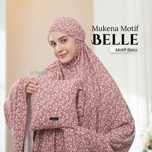 Nabnib - Belle Mukena Rayon Silky Mukena Dewasa