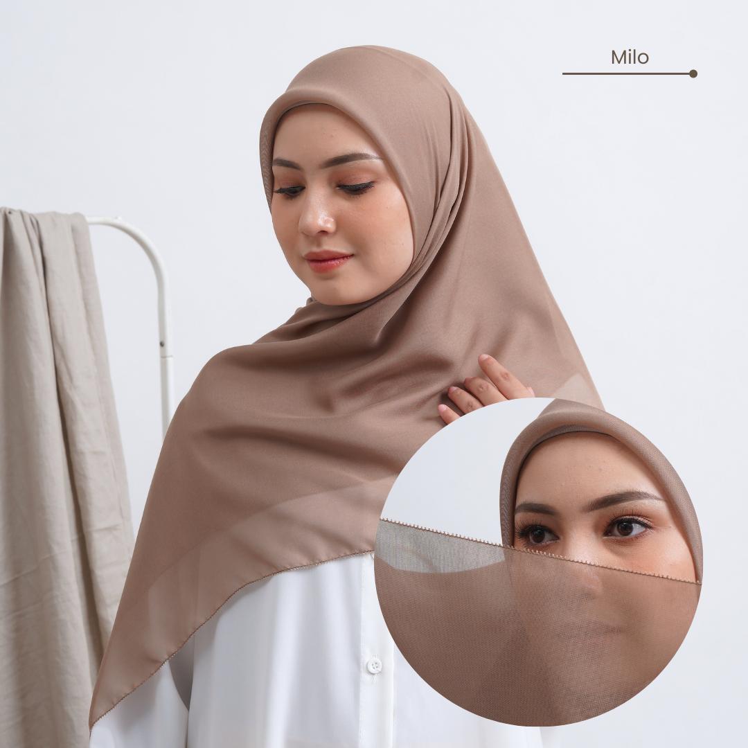 Nabnib - Mela Hijab Voal Paris Ultrafine Eyelash