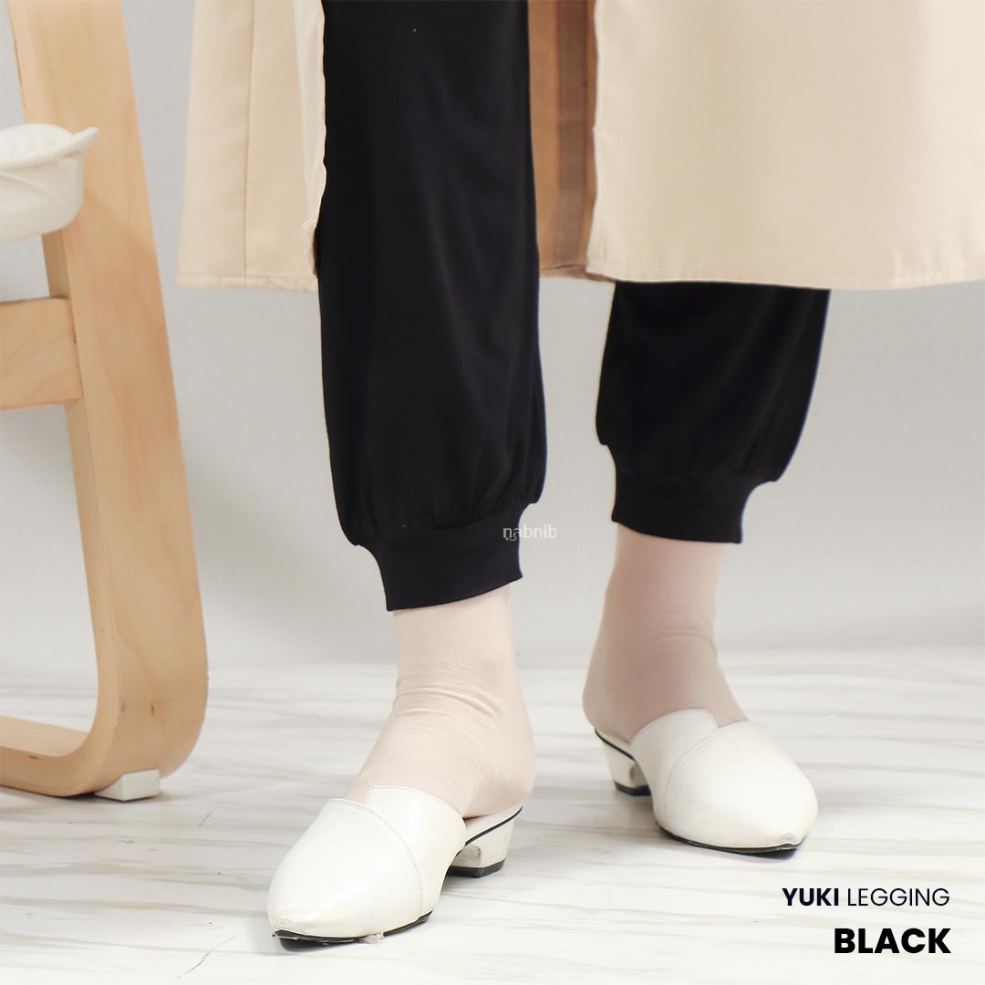 Nabnib - YUKI Legging Wanita Inner Pants Dalaman Gamis