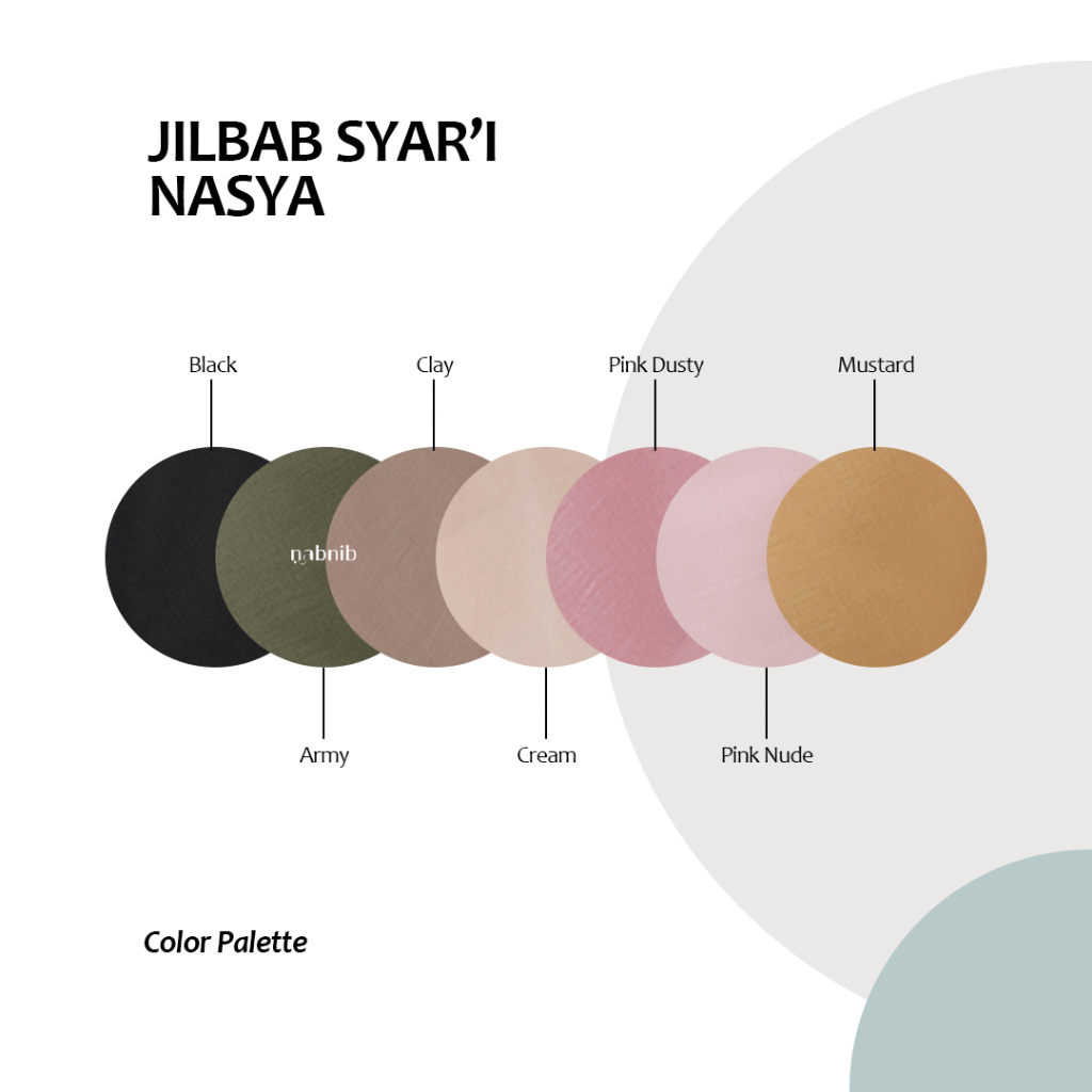 Nasya Hijab Syar'i Choco series