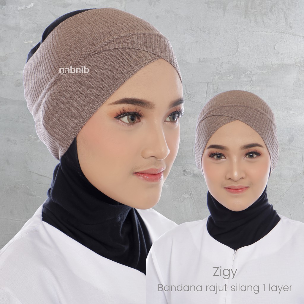 Nabnib - Zigy  Ciput rajut silang 1 Layer
