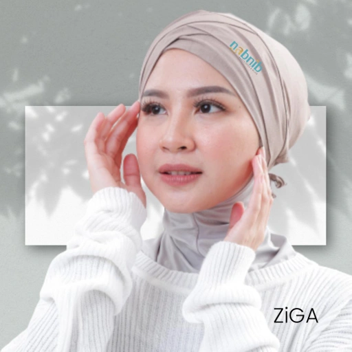 Image of Nabnib - ZIGA Inner Hijab Ciput Silang