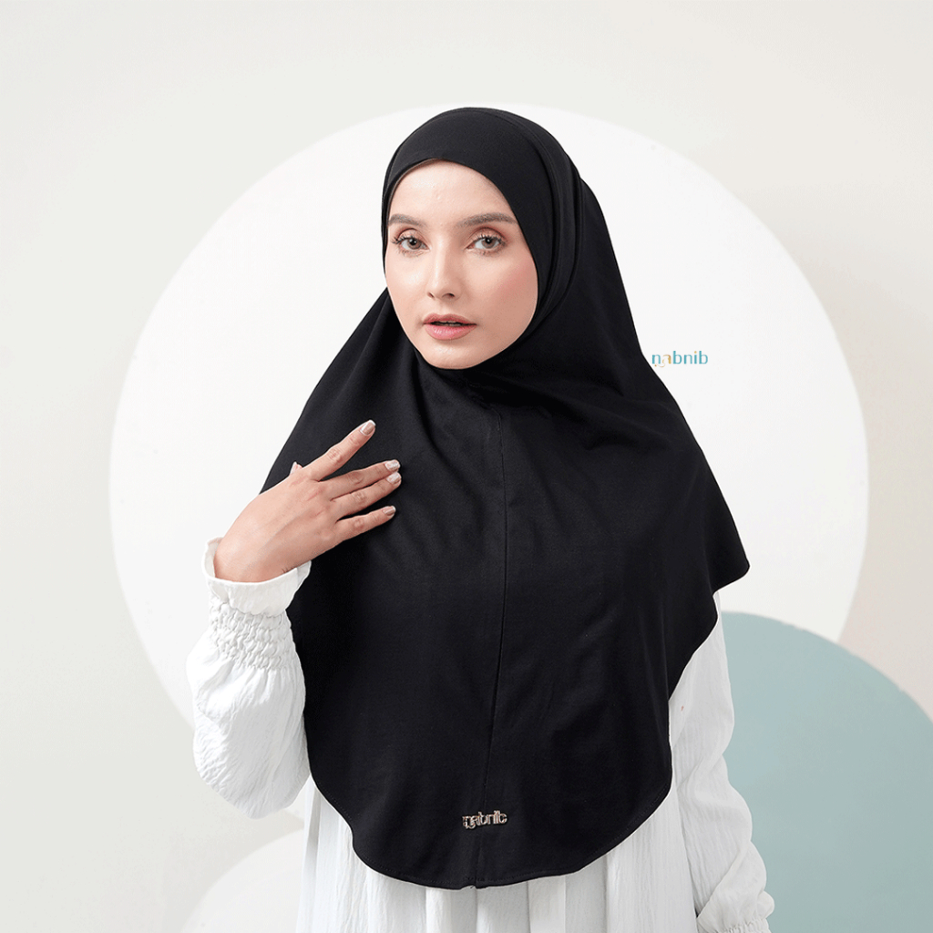 Nabnib - Almira Hijab Instan Rayon Kaos Premium