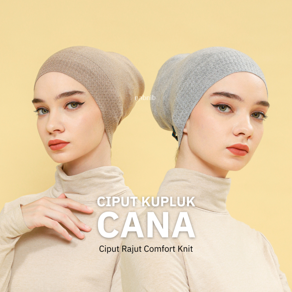 Nabnib - Cana Comfort Knit Kupluk Ciput Rajut