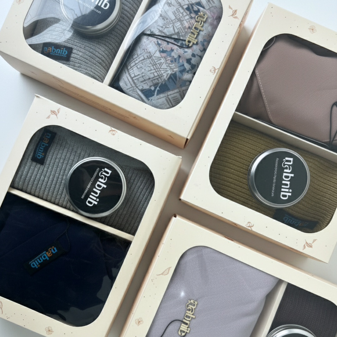 Nabnib - Kanza Hampers Hijab  Voal Gift Set Free Softbox eklusive