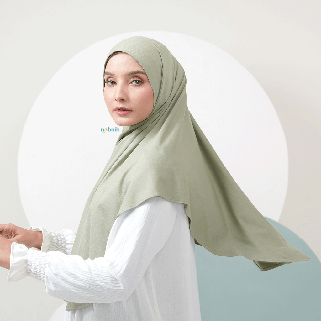 Nabnib - Almira Hijab Instan Rayon Kaos Premium