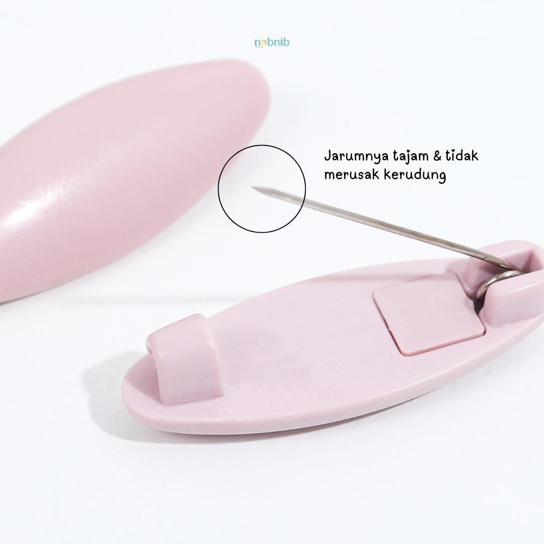 Nabnib - Lucy Pin Hijab Safety Pin Bros Hijab Peniti Hijab Peniti Dagu