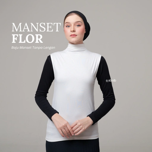 Image of Nabnib - FLOR Manset Tanpa Lengan Basic Inner Short sleeveless