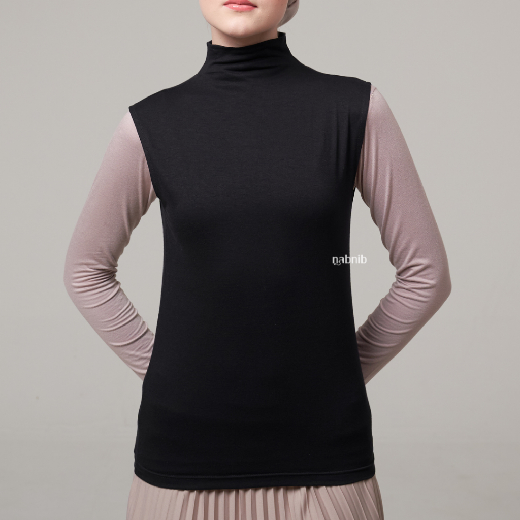 Nabnib - FLOR Manset Tanpa Lengan Basic Inner Short sleeveless