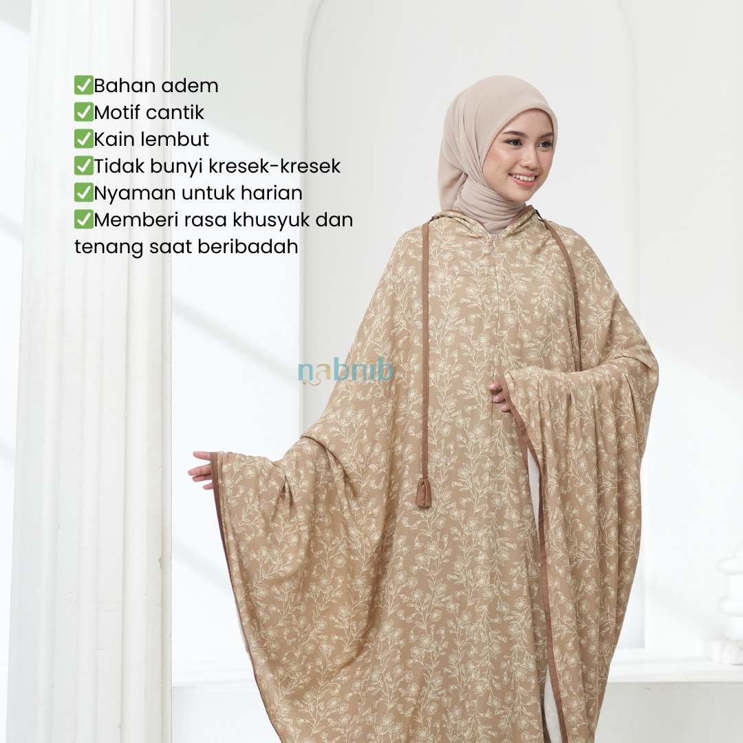 Nabnib - Barika Mukena Rayon Silky Mukena Dewasa