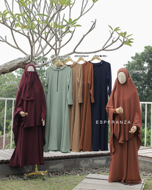 Image of Esperanza Abaya - Sage Green