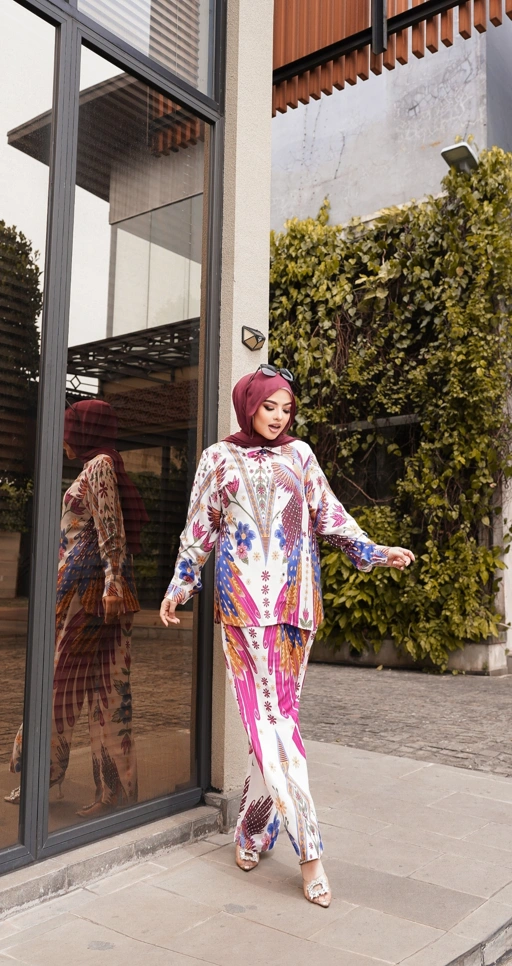 Image of CKL P19-P38 Setelan Piyama Wanita multifungsi Casual adem nyaman catton rayon viscose