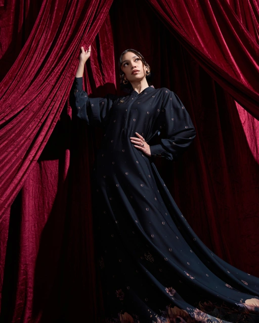 Image of VELVET NOIR DRESS-03