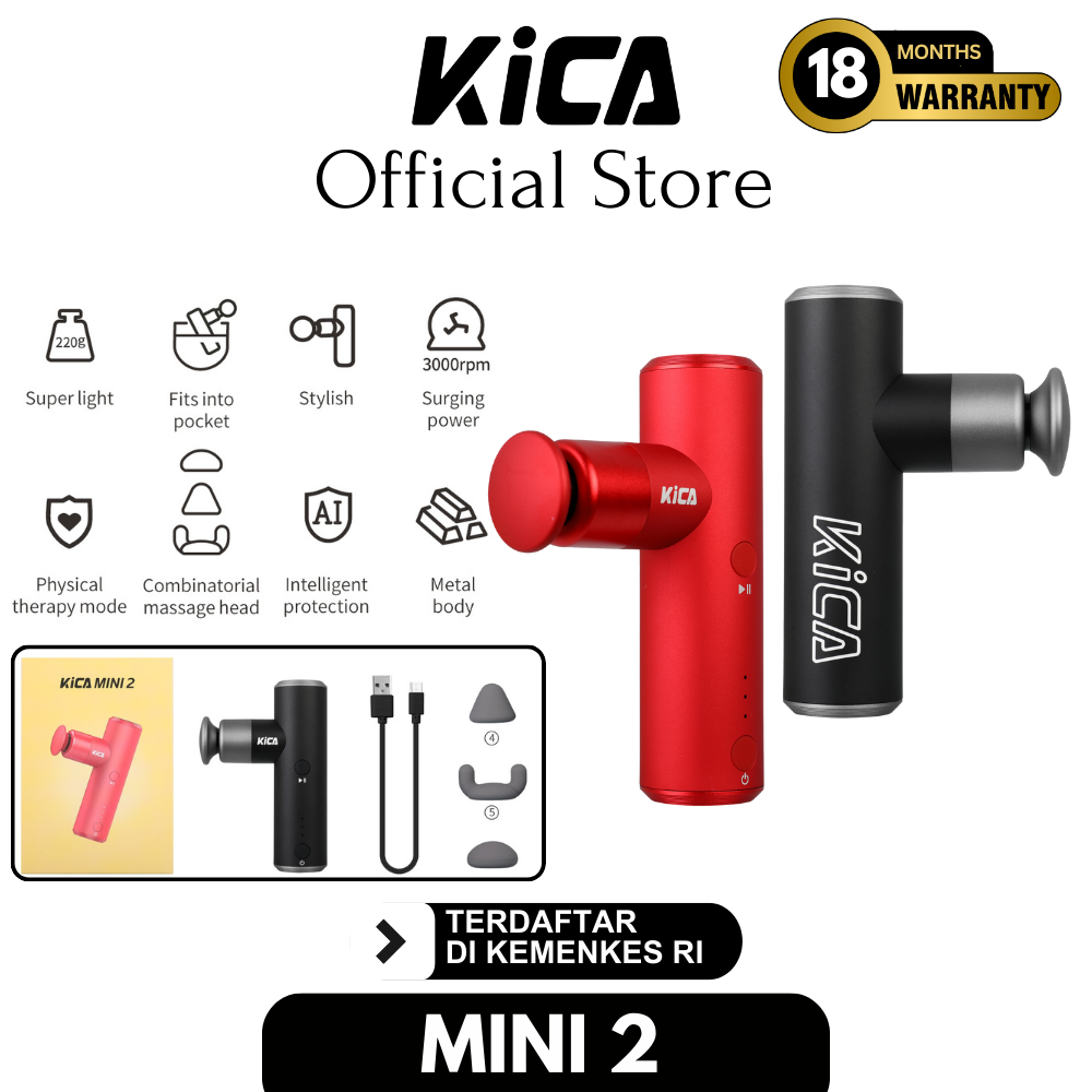 Feiyutech Kica Mini 2 Massage Gun Alat Pijat Portable