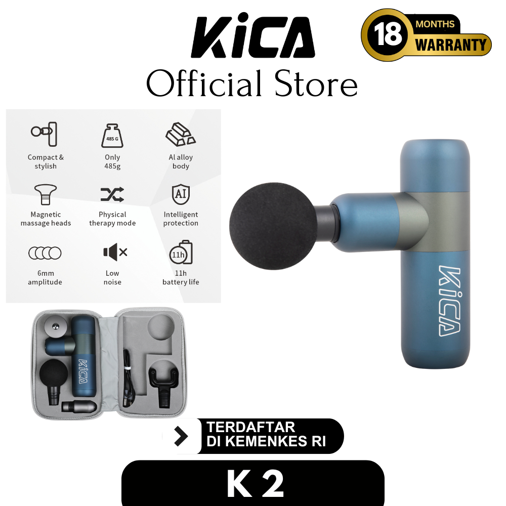 Feiyutech Kica K-2 Massage Gun Relaxing Muscle Alat Pijat Portable