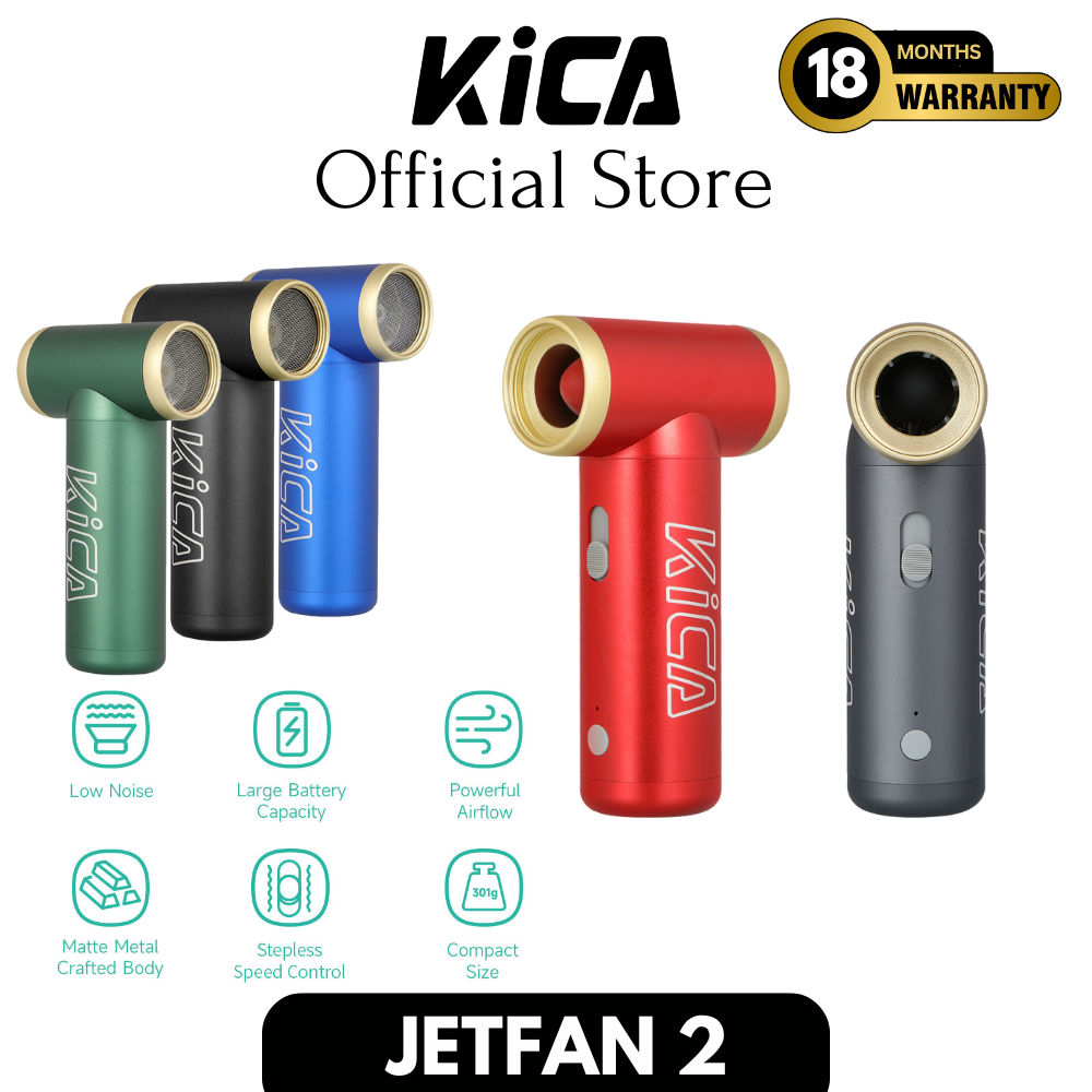 Kica JetFan 2 Turbo Fan Mini Portable Super Strong Wind