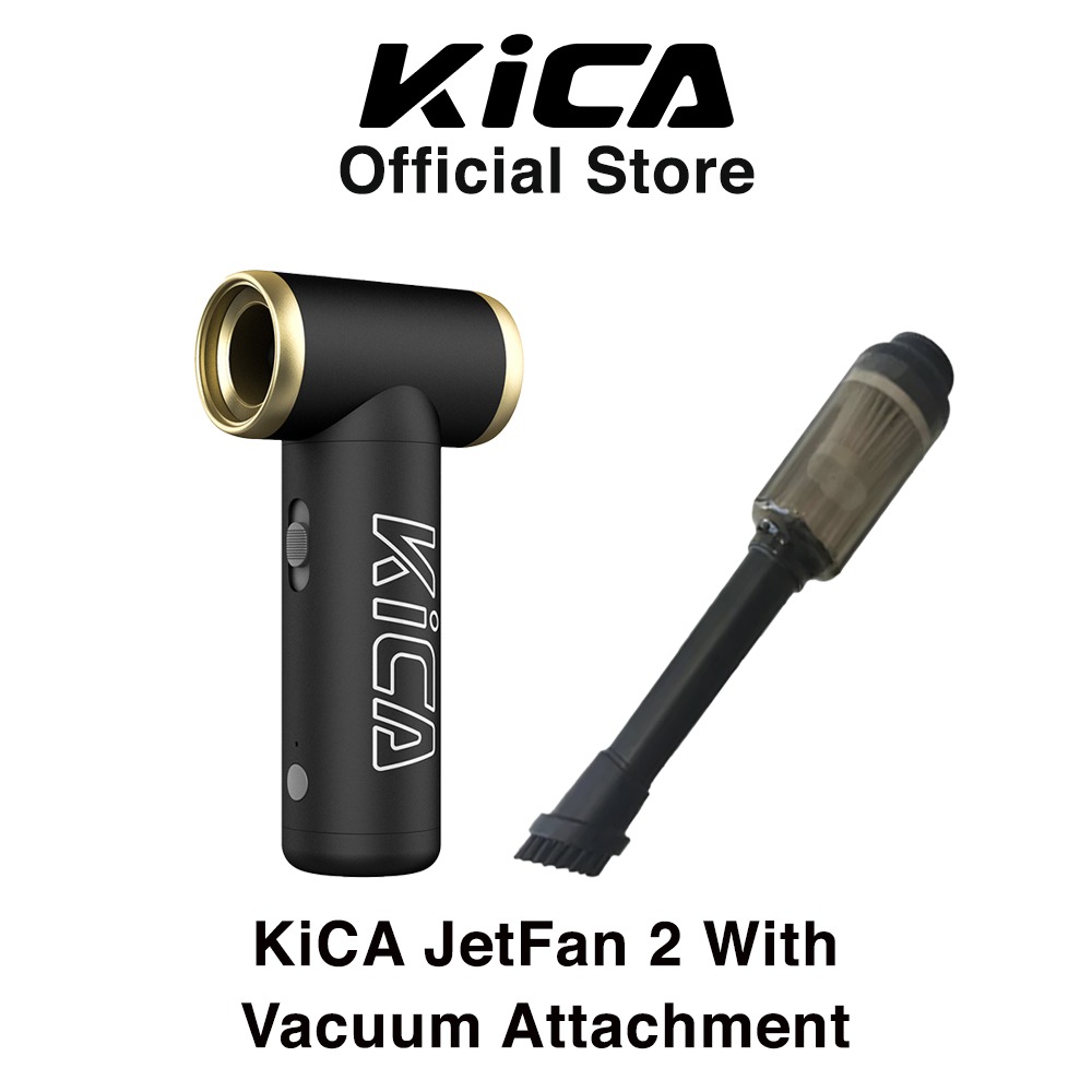 Kica JetFan 2 Turbo & Vacuum Portable Super Strong Wind