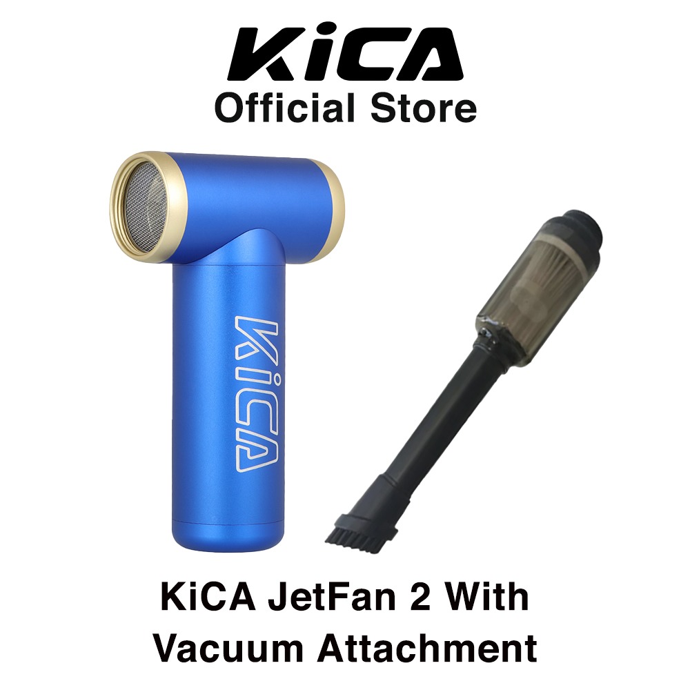 Kica JetFan 2 Turbo & Vacuum Portable Super Strong Wind