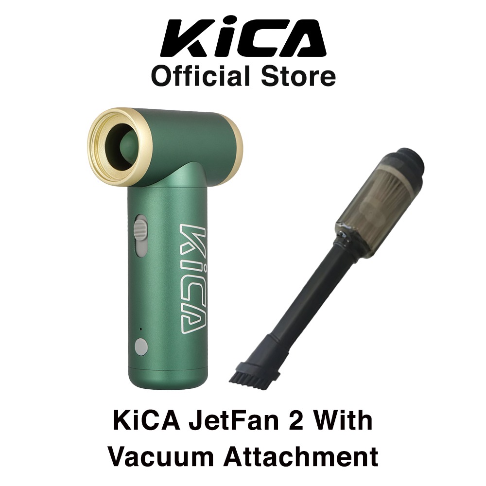 Kica JetFan 2 Turbo & Vacuum Portable Super Strong Wind