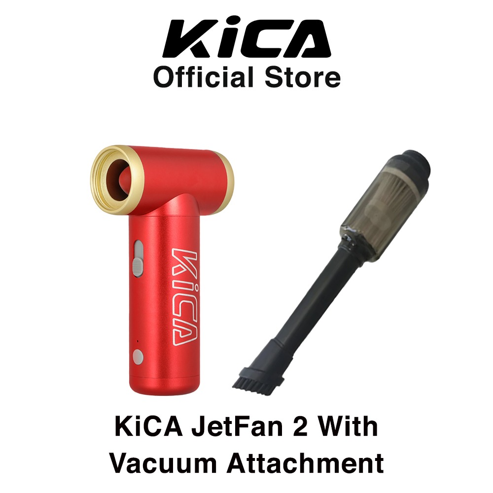 Kica JetFan 2 Turbo & Vacuum Portable Super Strong Wind