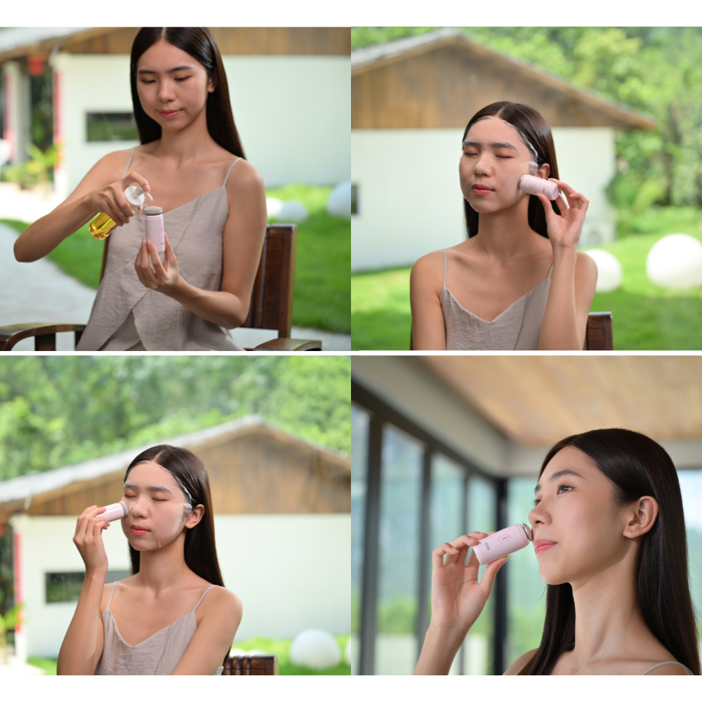 Kica Facial Cleansing Brush Alat Pembersih Wajah Device Electric Beauty Care