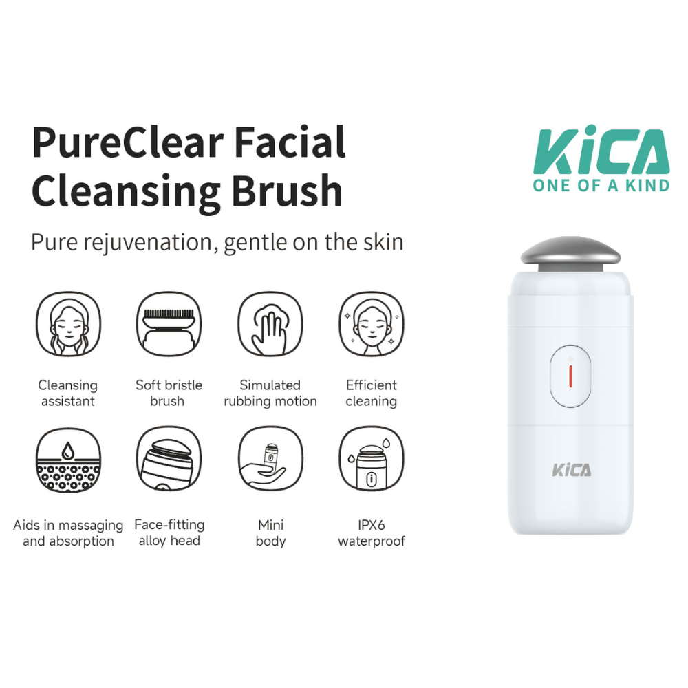 Kica Facial Cleansing Brush Alat Pembersih Wajah Device Electric Beauty Care