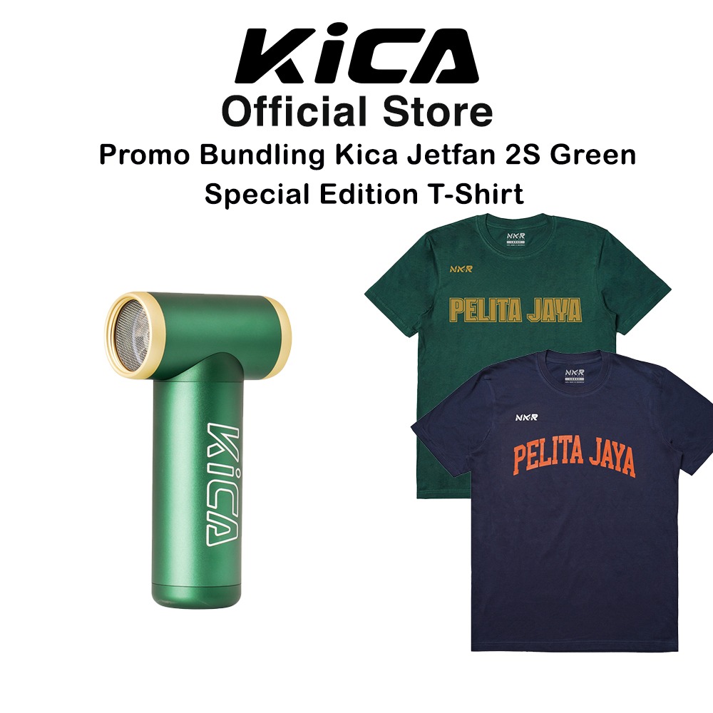 Promo Bundling Kica Jetfan 2S Green Special Edition T-Shirt