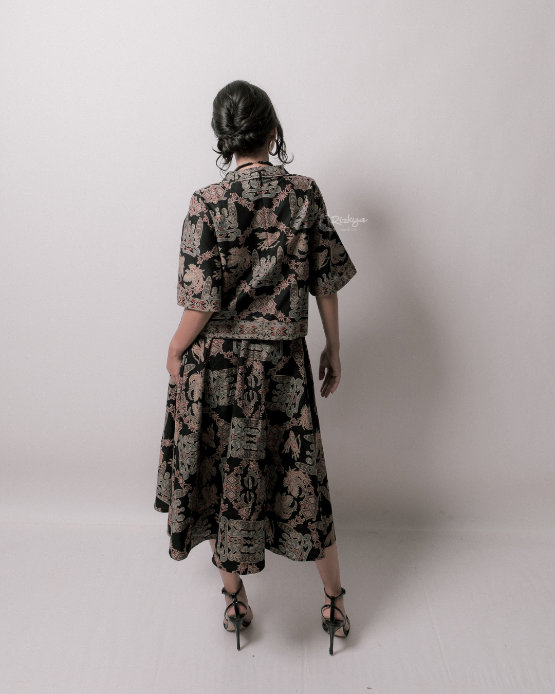 SETELAN ADAMA BATIK CAP