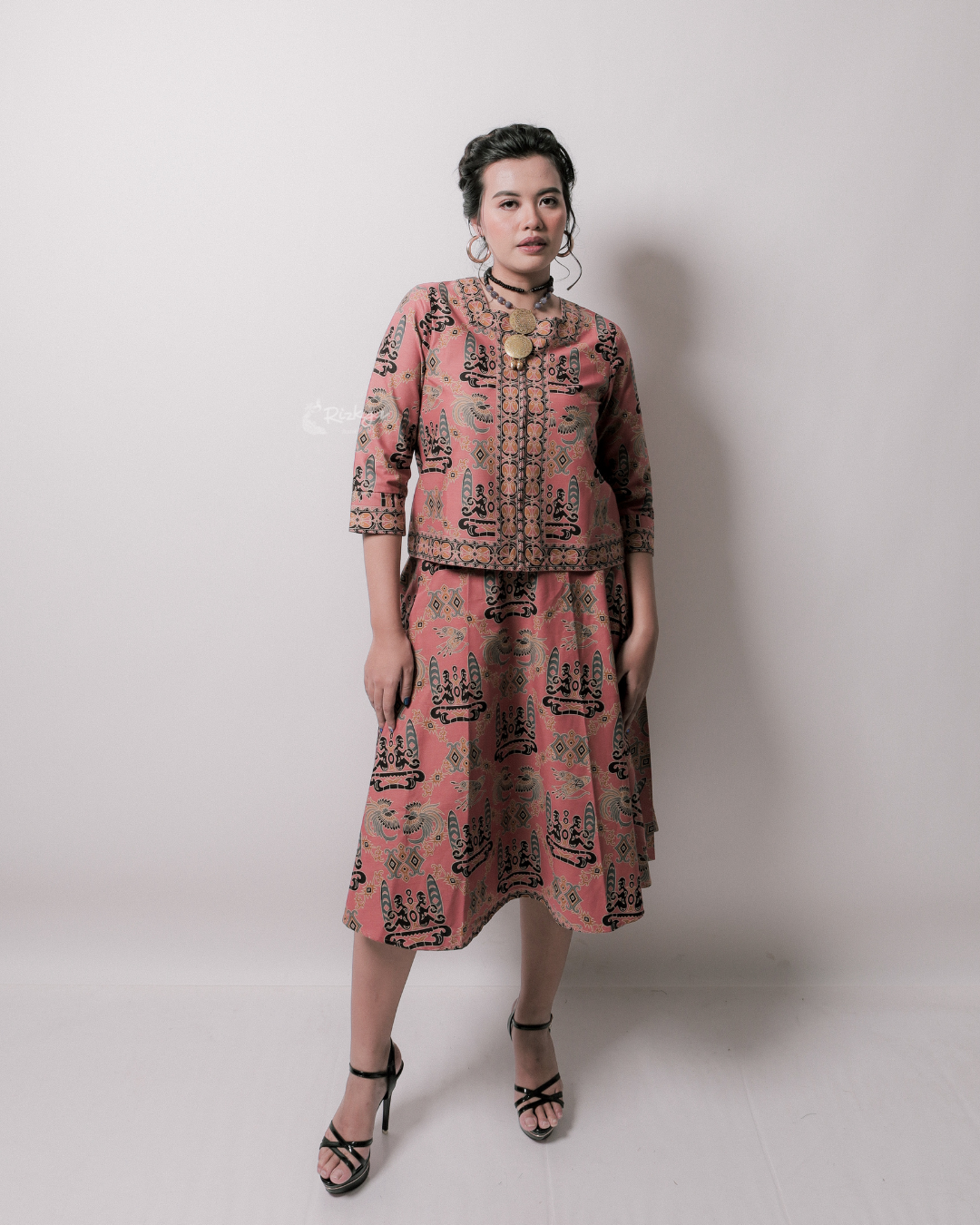 SETELAN ANDIN BATIK CAP