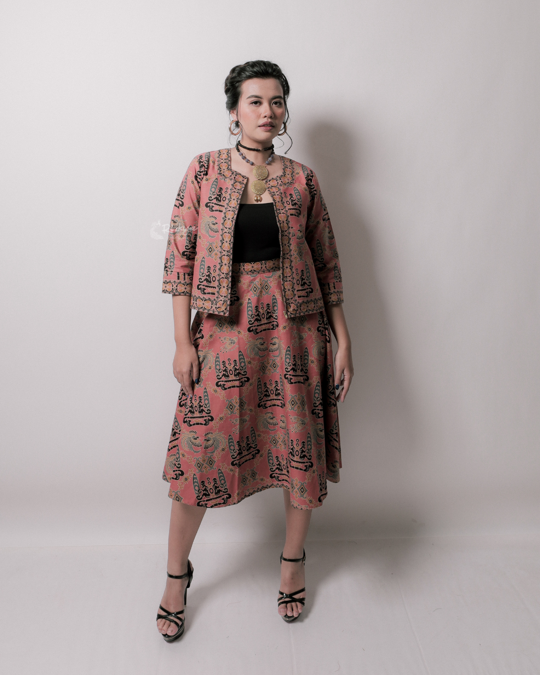 SETELAN ANDIN BATIK CAP