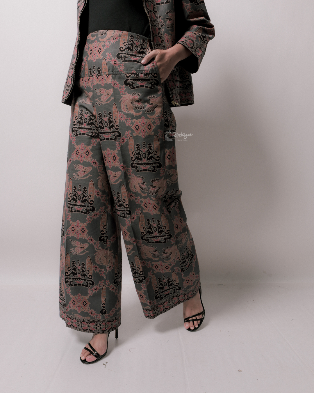 SETELAN ANDIN BATIK CAP