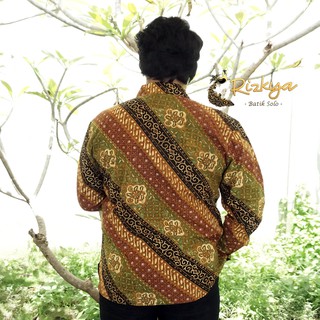 Hem Lengan Panjang Tulis 9 Batik Tulis