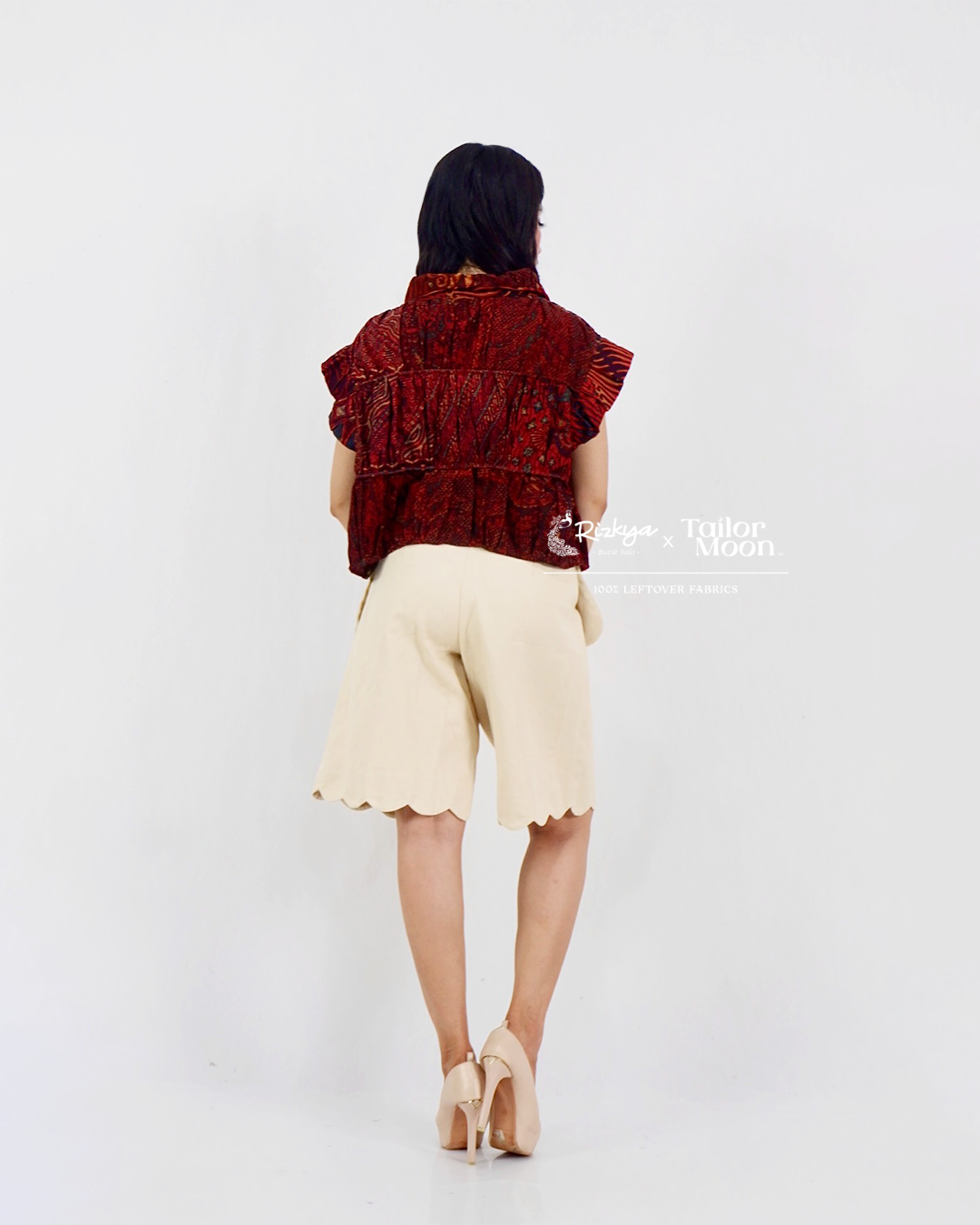 SUNSET WAVES ASTAMAYA BLOUSE BATIK