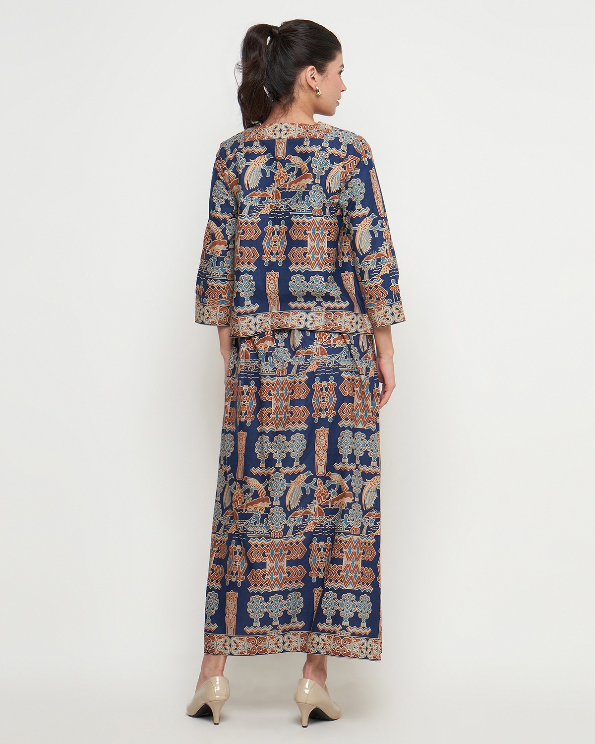 Rizkya Batik Set Andin Rok Panjang Atasan Blouse MD